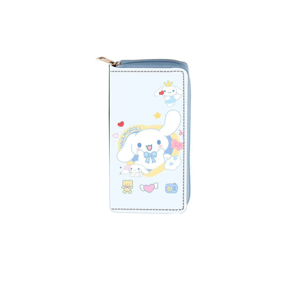 PU long cartoon zipper wallet (Minimo de compra 3) MIC-Dengx008