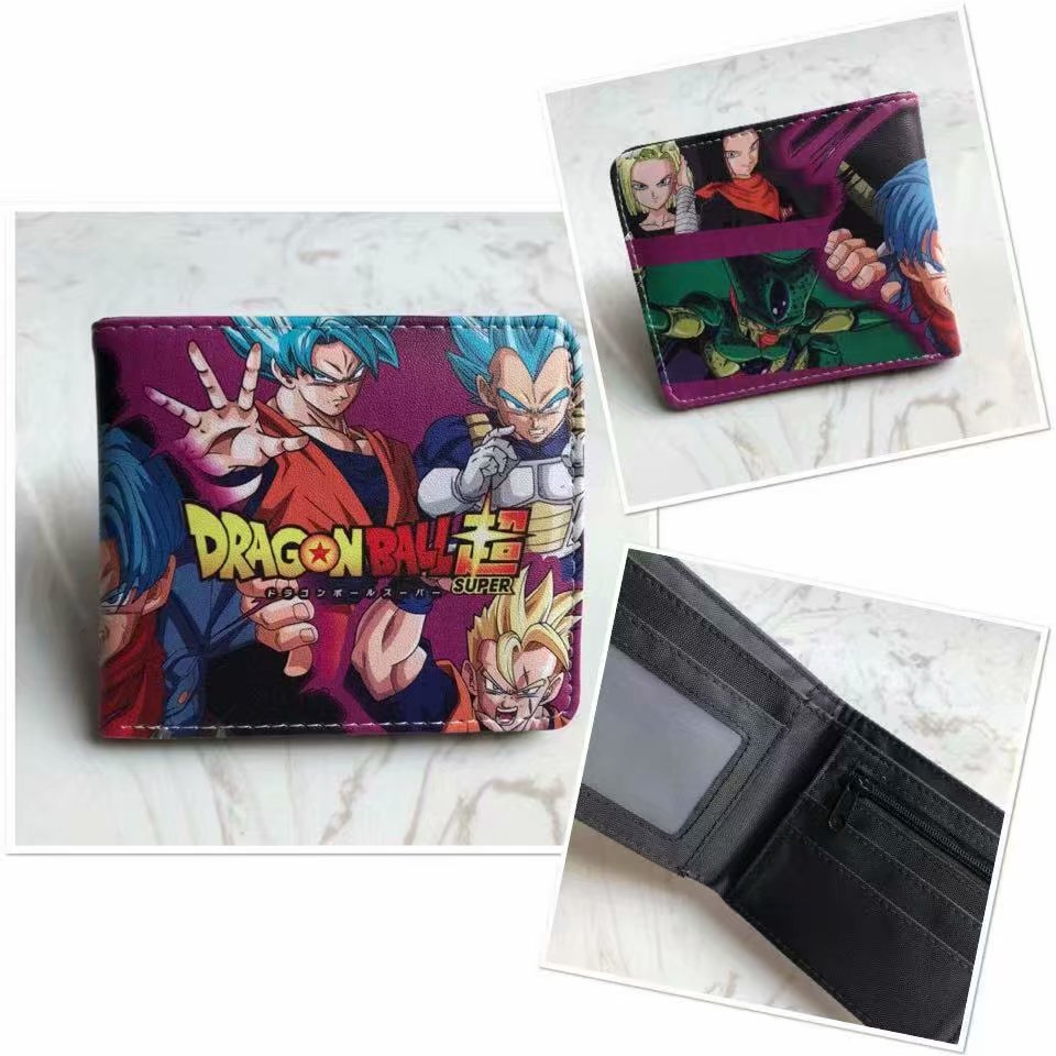 PU Seven Dragon Ball Short Wallet MIC-HaoJ010