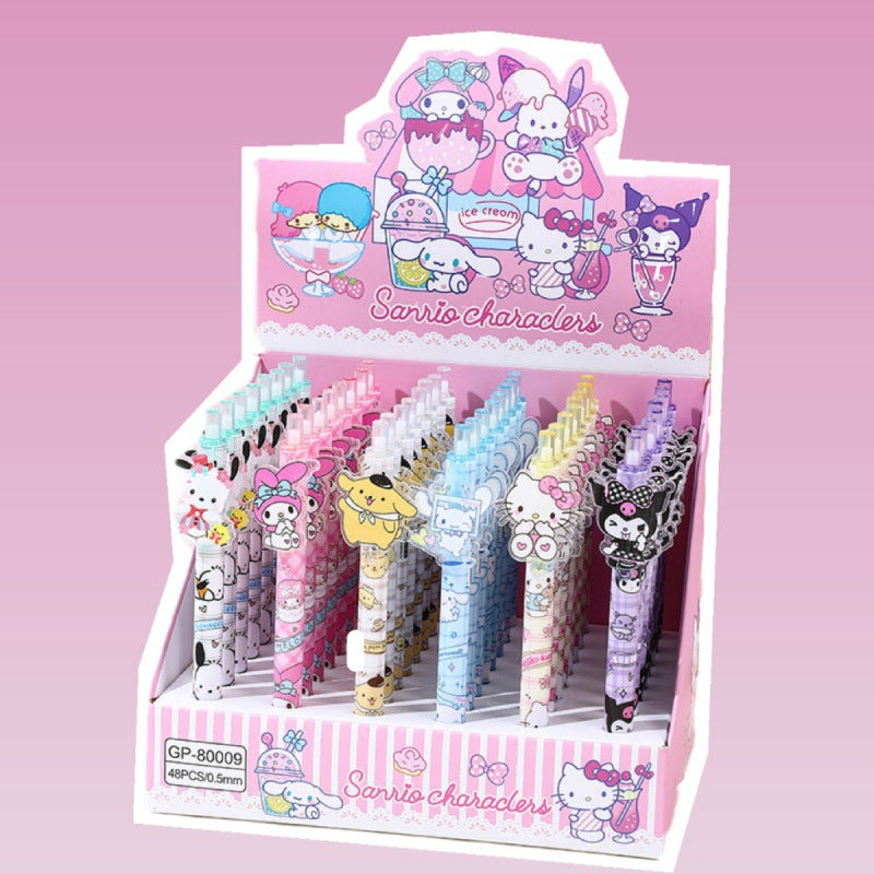 Acrylic lovely doll neutral pen 48PCS MYA-HeH007