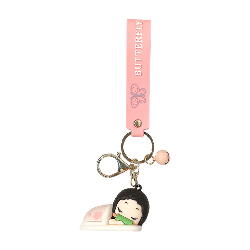 pvc slippers animation keychain (F) MIC-JG002