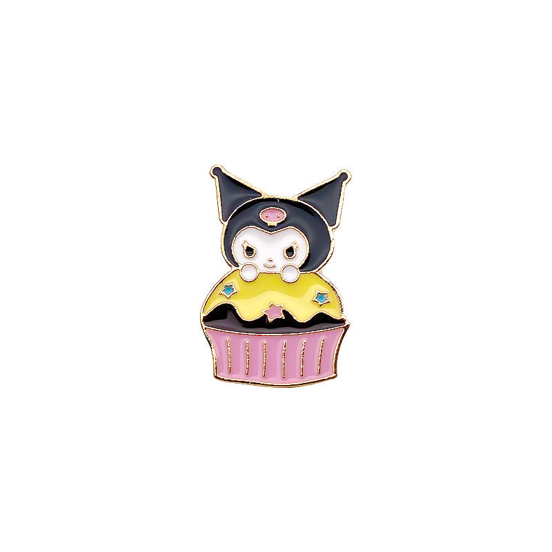 Alloy cute sled brooch (Minimo de compra 2) MIC-FuD003