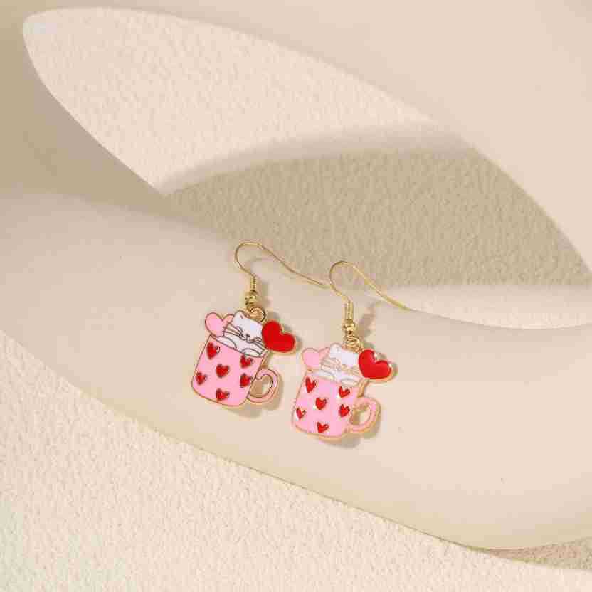 Alloy cute kitten earrings (Minimo de compra 2) MIC-KuL001