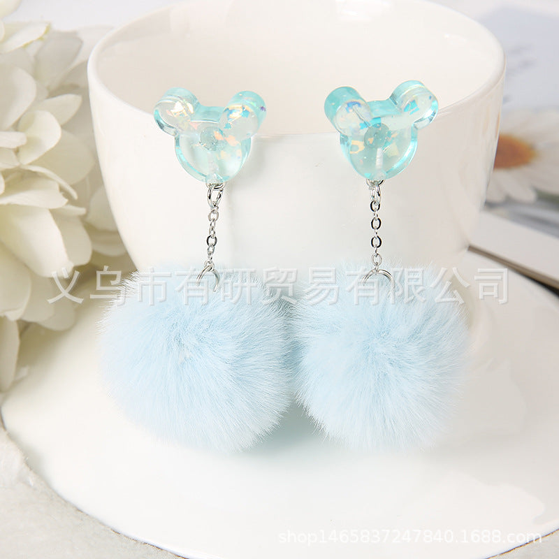 Alloy cartoon cute earrings (Minimo de Compra 3) MYA-YouY037