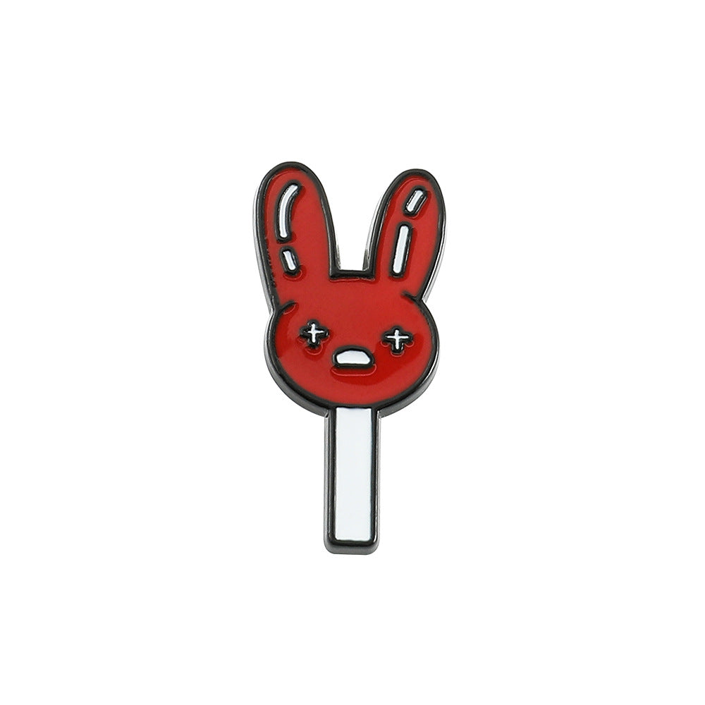 Alloy Bad Rabbit Breast Needle (Minimo de compra 2) MIC-ZhuoL008