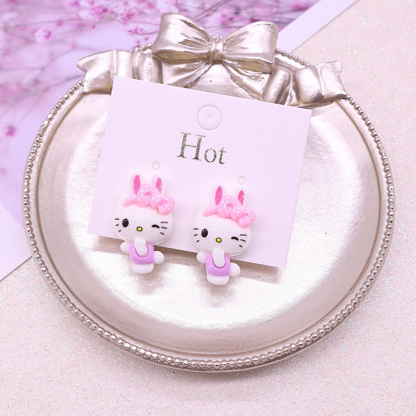 Resin cartoon cat ear clip (Mimimo de compra 2) MIC-MuM020