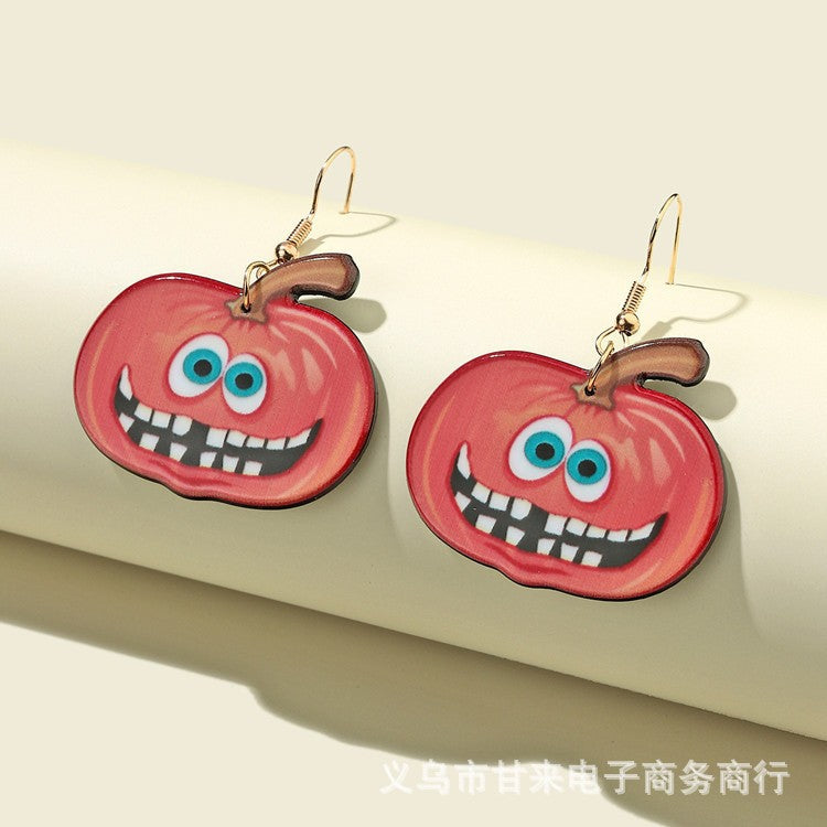 Acrylic New Halloween Collection Earrings (Minimo de compra 2) MYA-GanL038