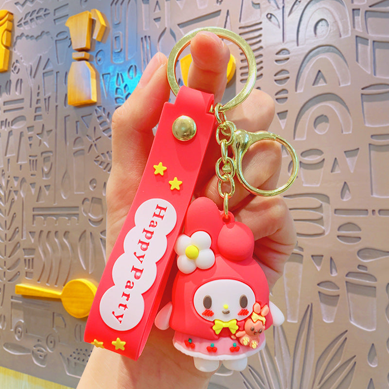 PVC cartoon cute pet cute keychain MIC-YiD045