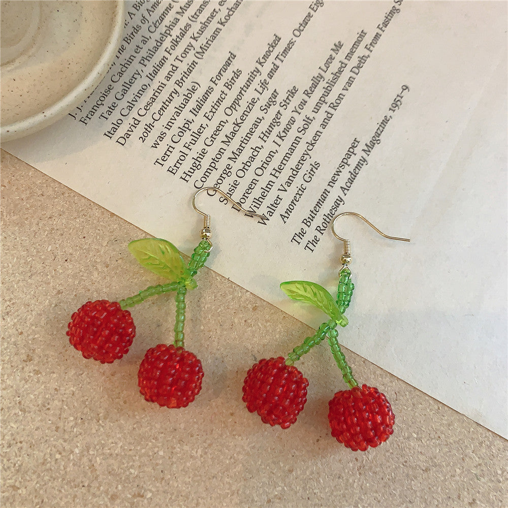 Alloy Fresh Fruit Earrings MIC-AXing011