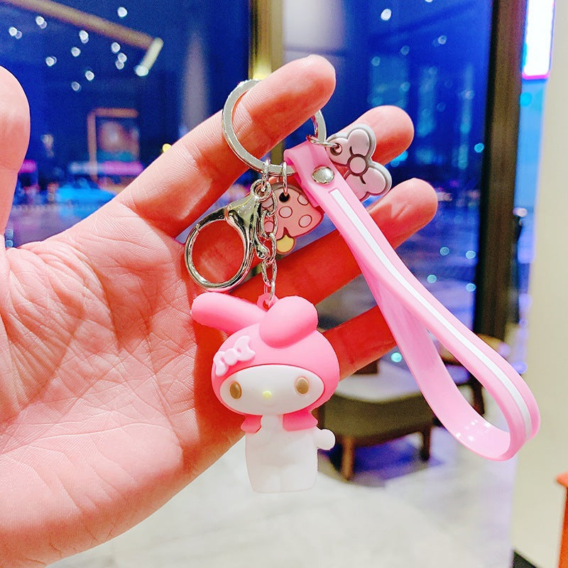 keychain Cute silicone doll pendant doll keychainMIC-JuJi001