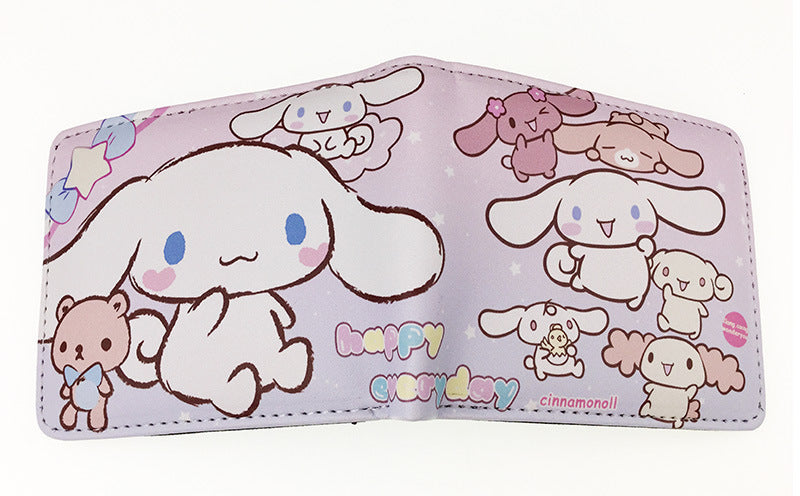 PU cartoon anime short zipper wallet MIC-ChangY023