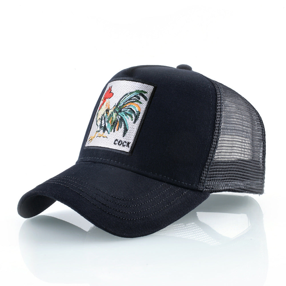 Nylon embroidered animal Baseball cap MYA-DSM019