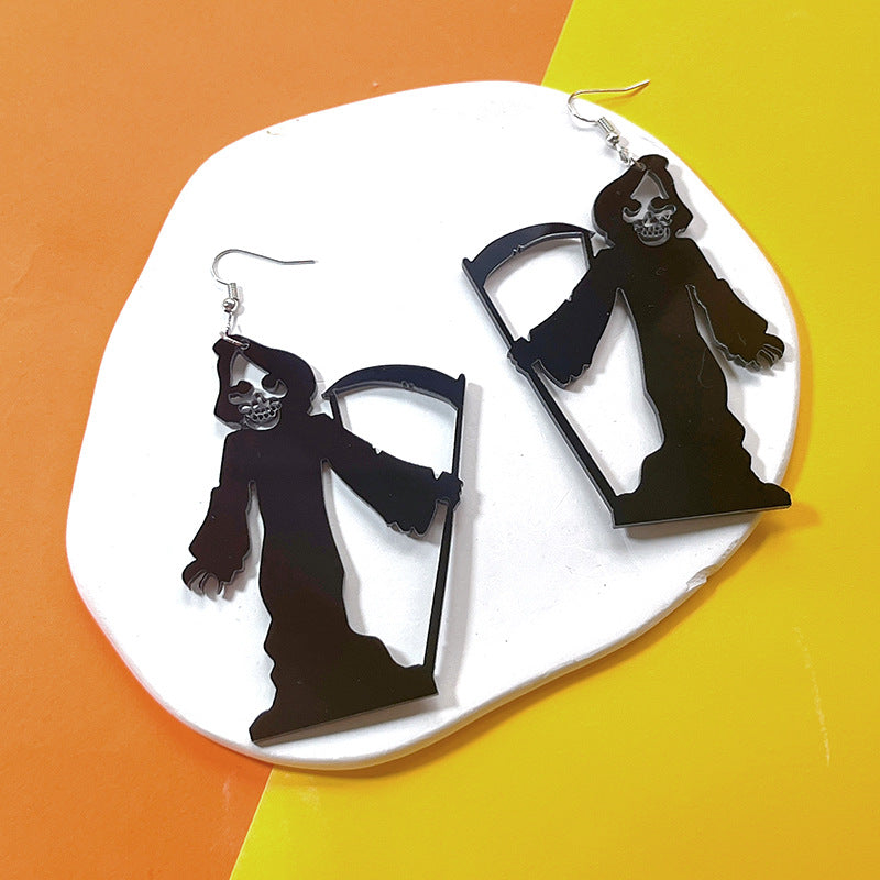 Acrylic New Halloween Collection Earrings PinH015