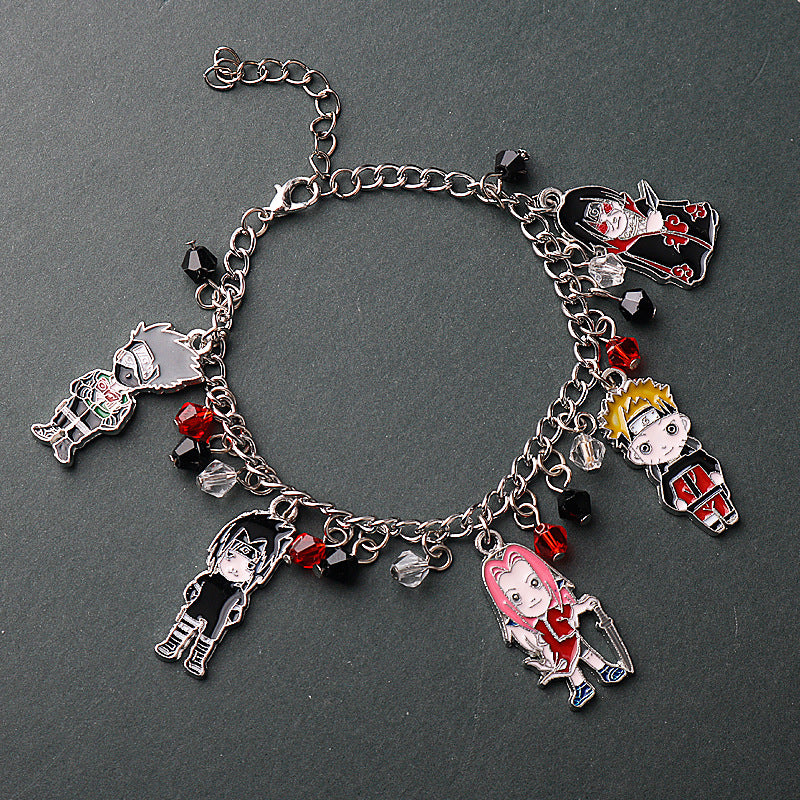 Alloy cartoon character combination bracelet MYA-AiWen008