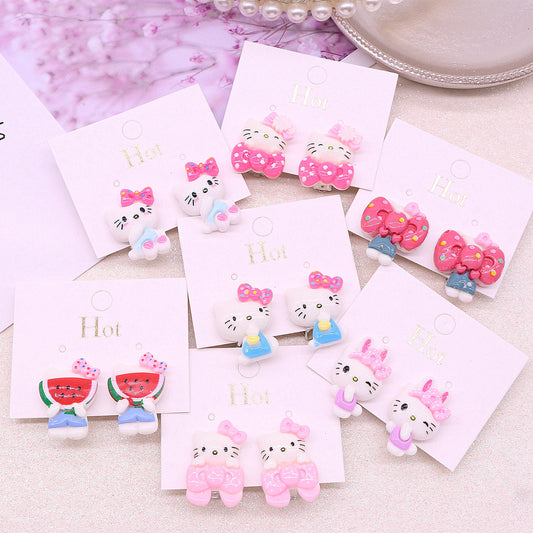 Resin cartoon cat ear clip (Mimimo de compra 2) MIC-MuM020