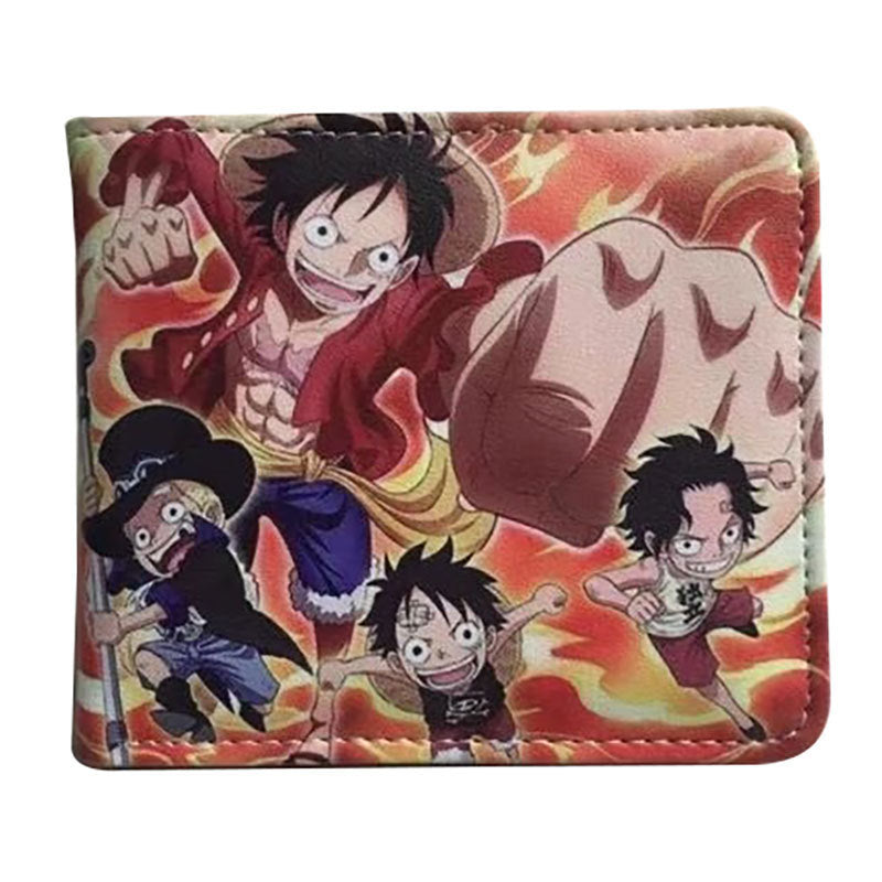 PU Pirate King Short Wallet MYA-HaoJ009