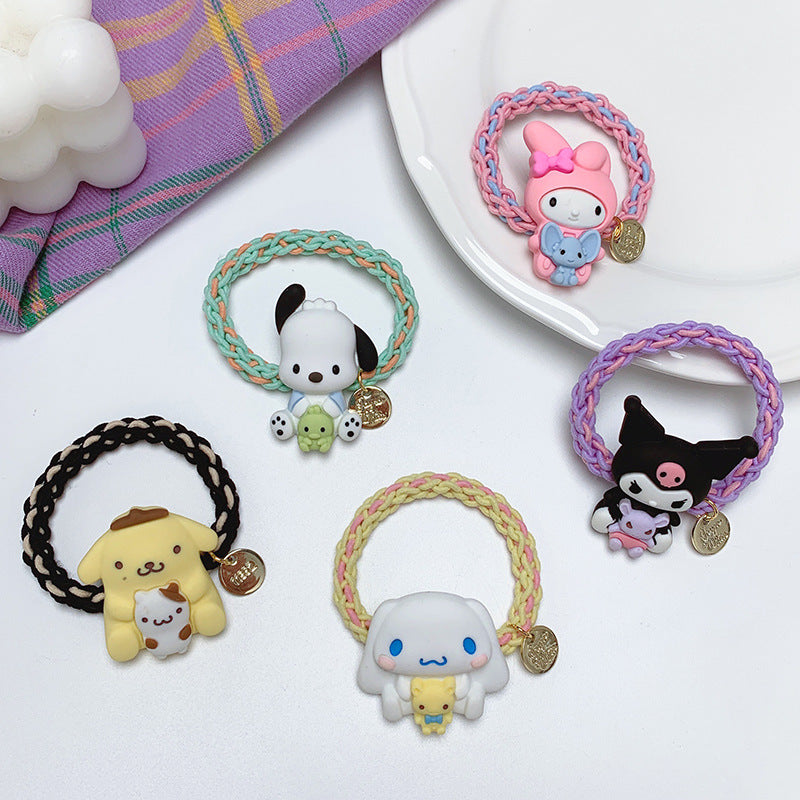 Cotton cute cartoon love hair rope MIC-DiLan013