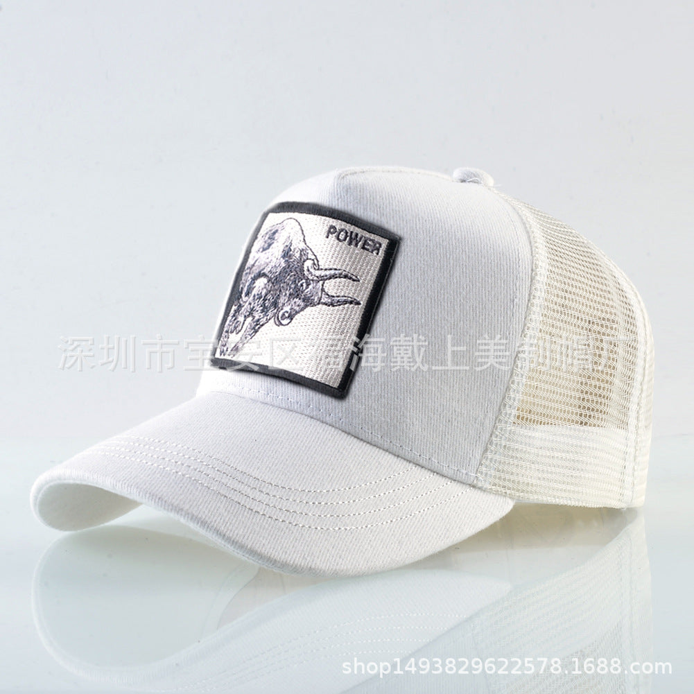 Nylon embroidered animal Baseball cap MYA-DSM013