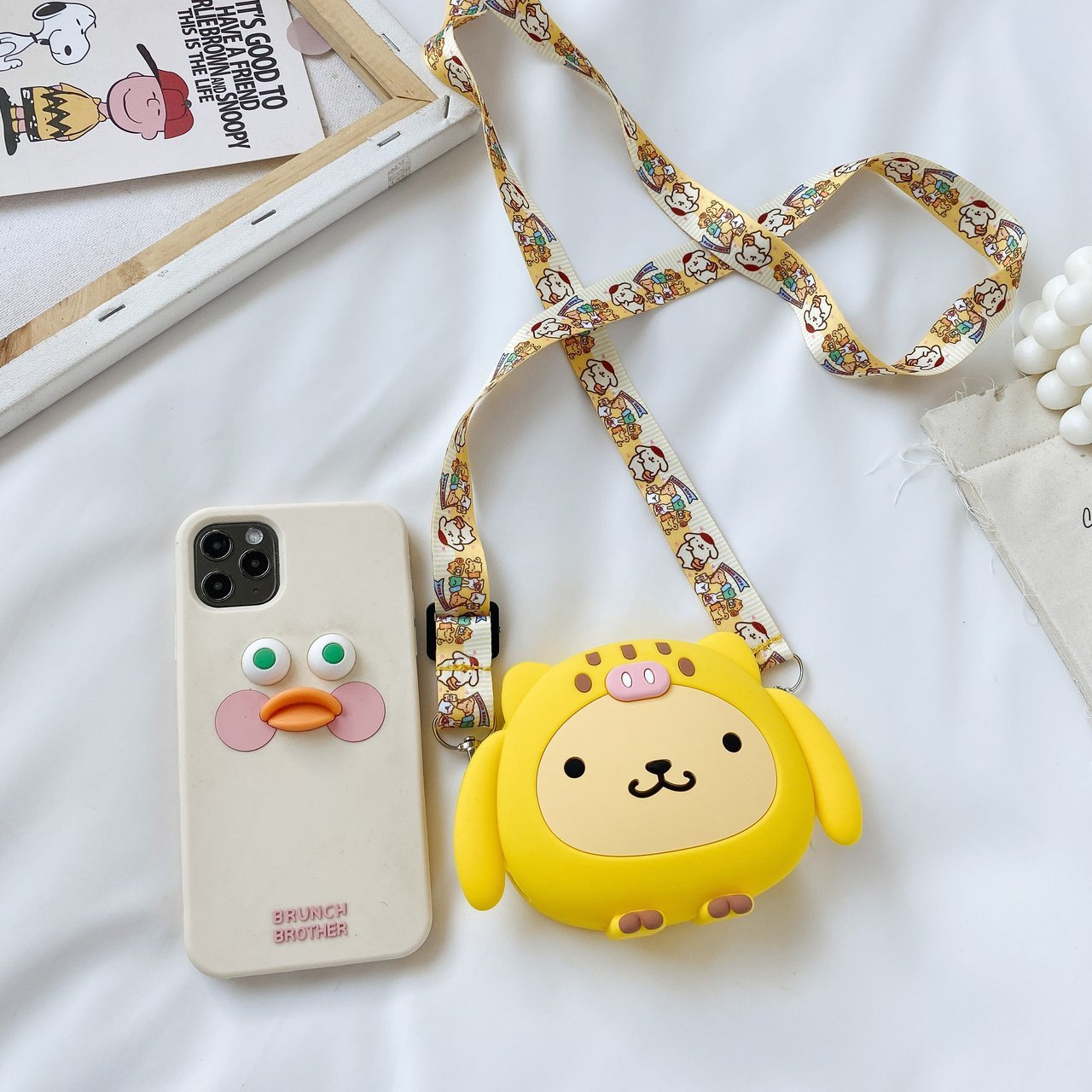 PU cute cartoon fashion handbag (Minimo de compra 3) MIC-BSCR005