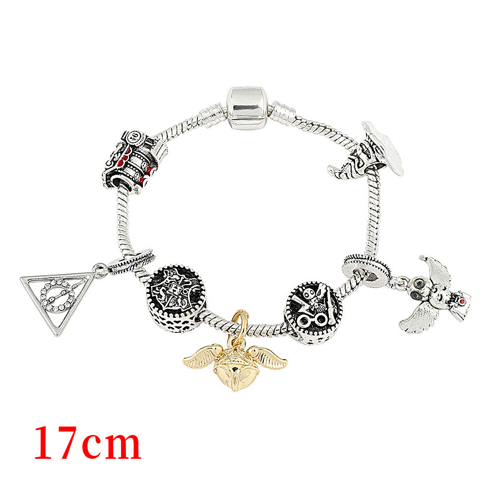 Alloy cartoon Harry Potter bracelet (Minimo de Compra 5) MYA-ZhuoX032