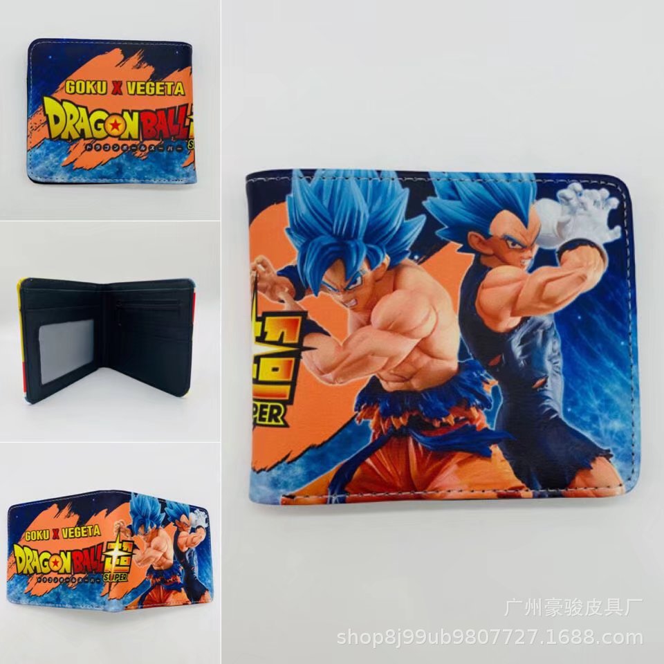 PU Seven Dragon Ball Short Wallet MIC-HaoJ010