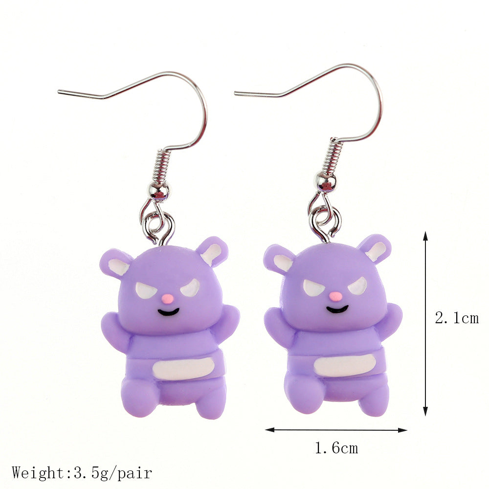 Cute cartoon earrings MIC-NiQ001