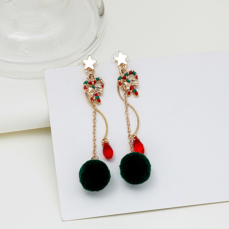 Alloy Christmas series earrings (Minimo de Compra 2) MIC-MDD079