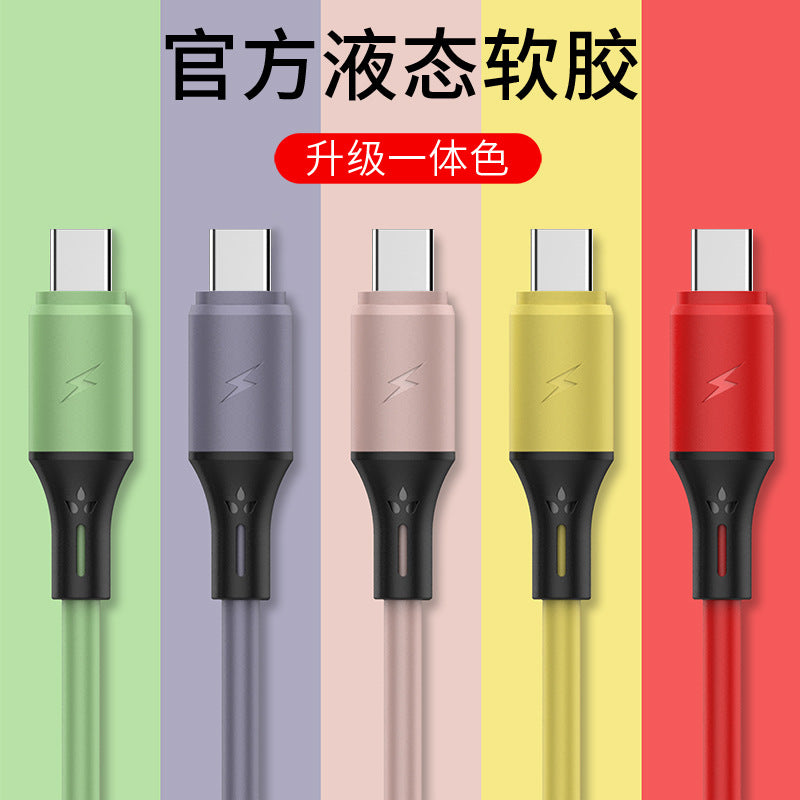 TPE liquid silicone data cable (Minimo de compra 2) MYA-TengF001