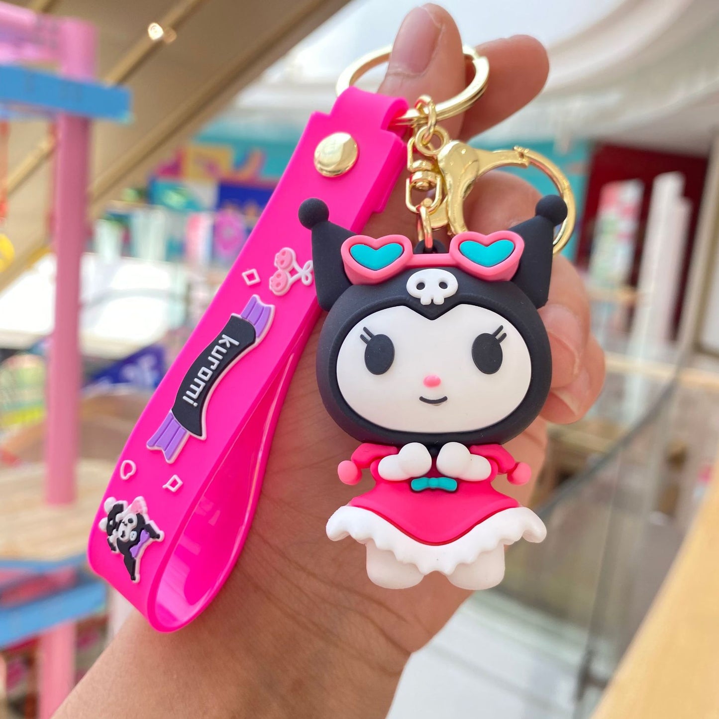 PVC cartoon cute pet cute keychain MYA-PengY039