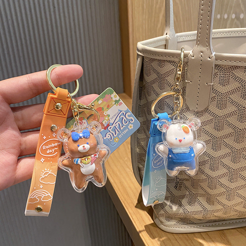 PVC cartoon bear Keychain Minimo de compra 2 MIC-LingY005