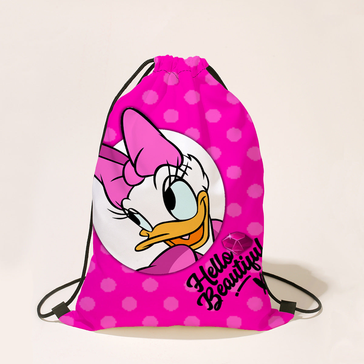 Polyester Cartoon drawstring backpack (Minimo de Compra 2) MYA-QB005