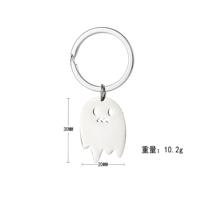 Stainless steel Halloween series keychain MYA-XinJ011