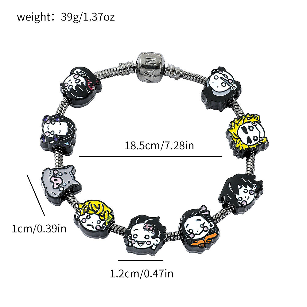 Alloy cartoon anime bracelet (Minimo de Compra 5) MYA-ZhuoX023