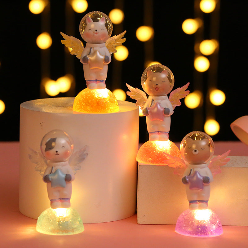 Resin cartoon handmade doll star light (Minimo de compra 2) MIC-HaiY011