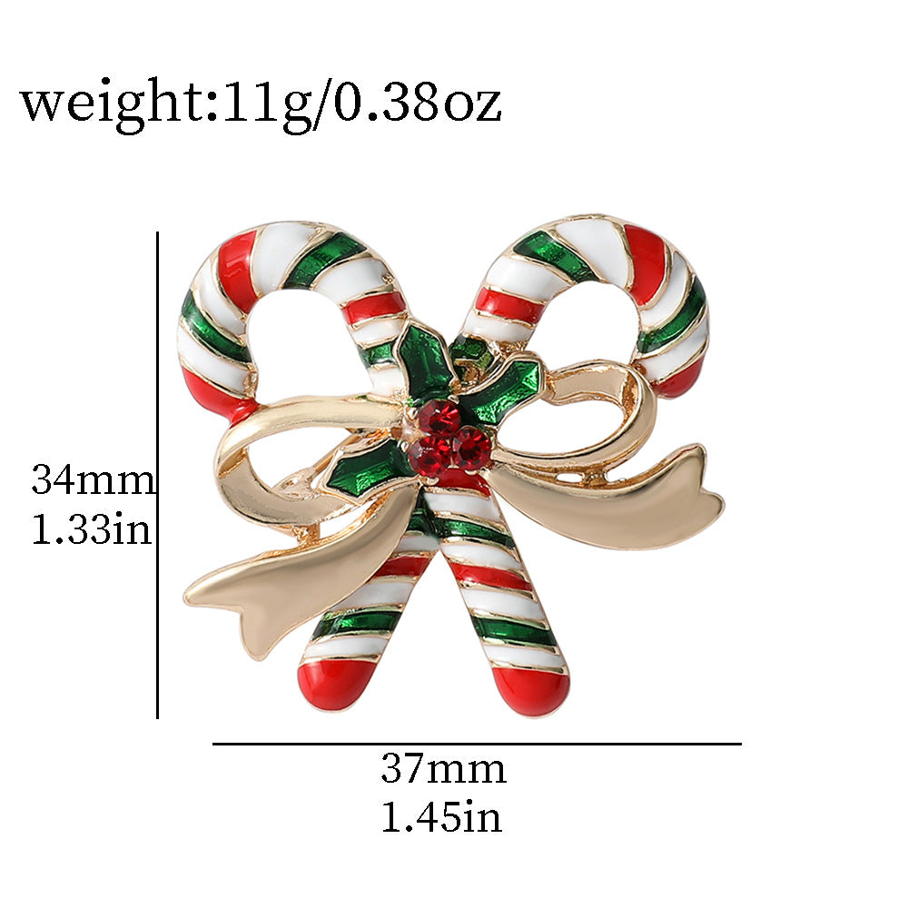 Alloy Christmas creative brooch (Minimo de Compra 2) MYA-HaoY007