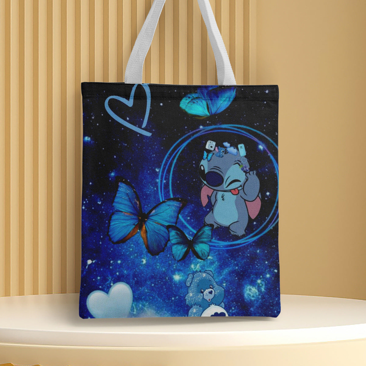 Polyester cartoon printed canvas bag (Minimo de Compra 2) MYA-QB001