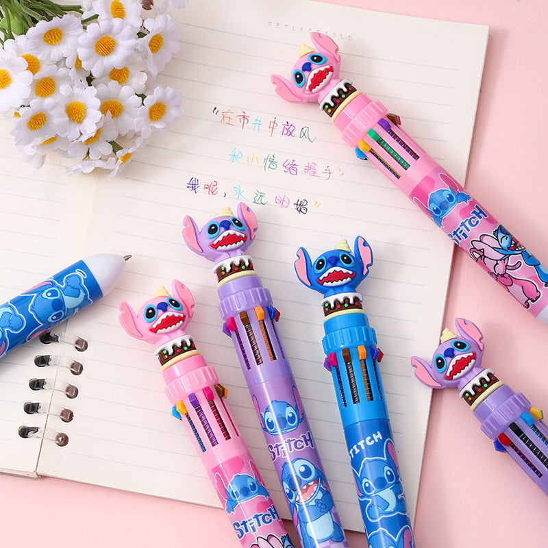 Plastic cute wacky press the neutral pen 36PCS MIC-YJN010