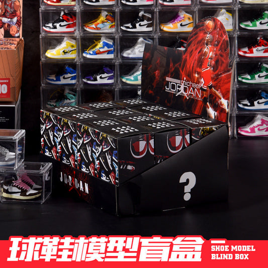 PVC stereo basketball shoe mold blind box MYA-QLP004