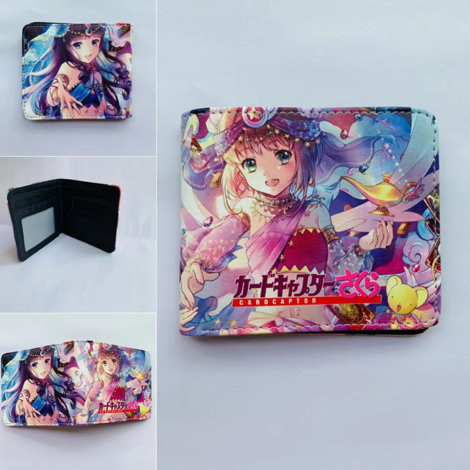 PU cartoon anime short zipper wallet MIC-ChangY008