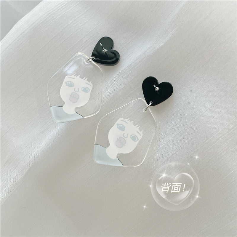 Alloy fun bubble earrings MIC-WWHM020