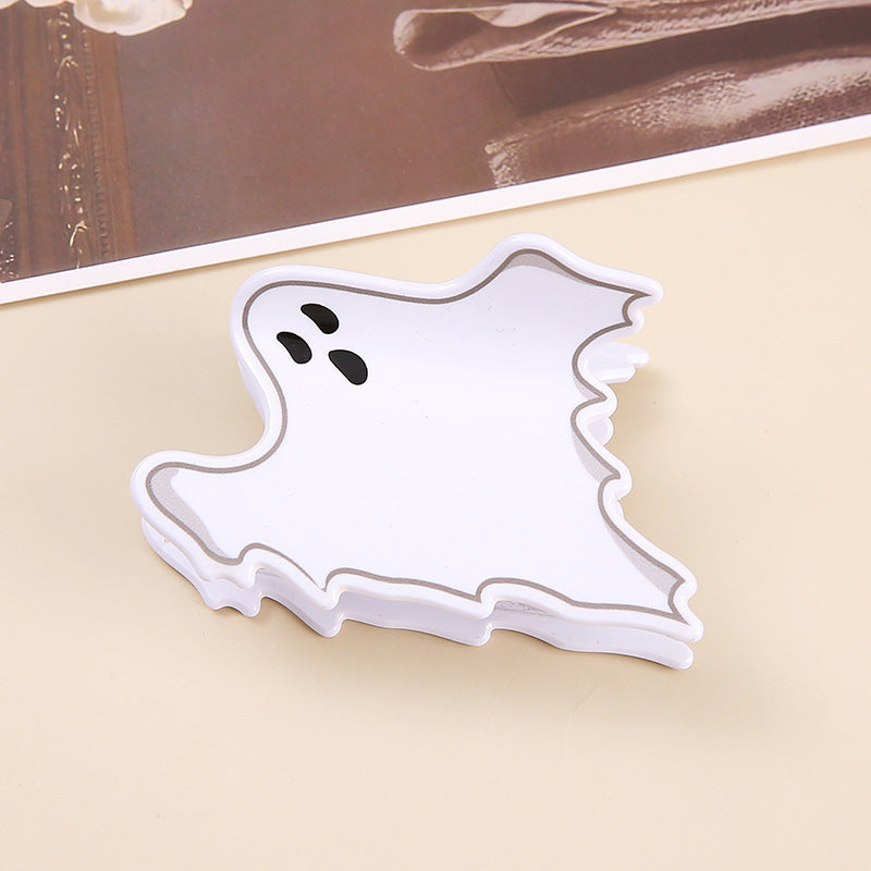 Plastic Halloween Pumpkin Ghost Hair Clip (Minimo de Compra 2) MIC-SanE004