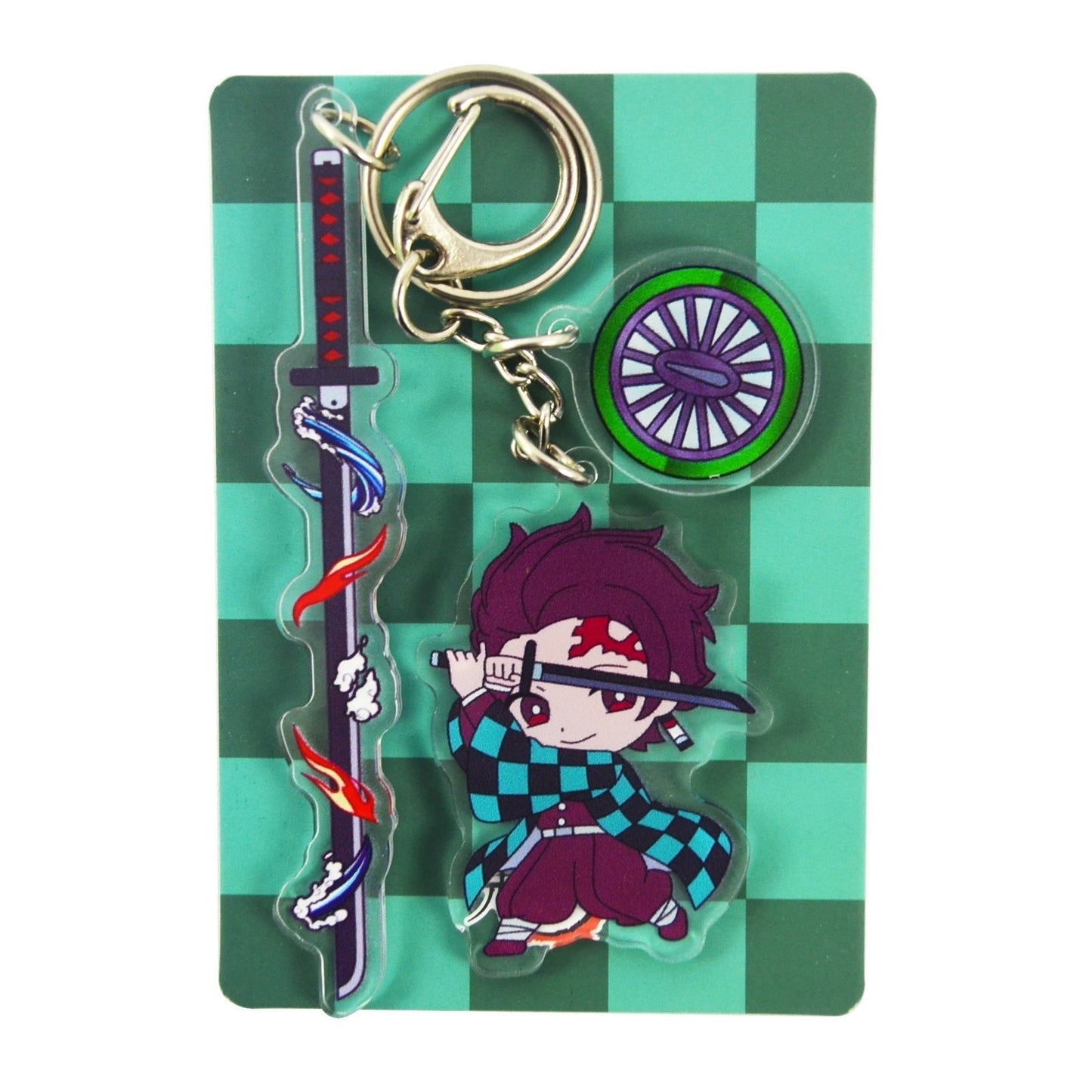 Cartoon Acrylic Anime Keychain KXin001