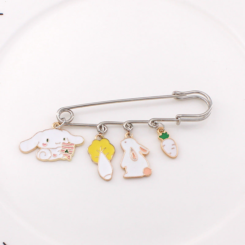 Alloy cartoon animal brooch (Minimo de compra 2) MIC-LiY011