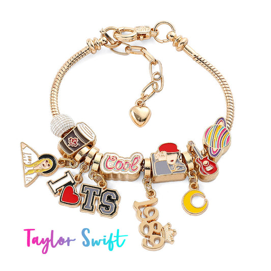 Alloy Taylor Swift Bracelet (Minimo de Compra 4) MIC-BoS016