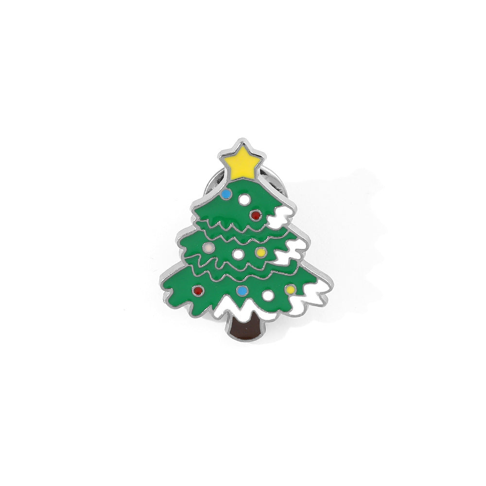 Alloy Christmas creative brooch (Minimo de Compra 2) MIC-HaoY009