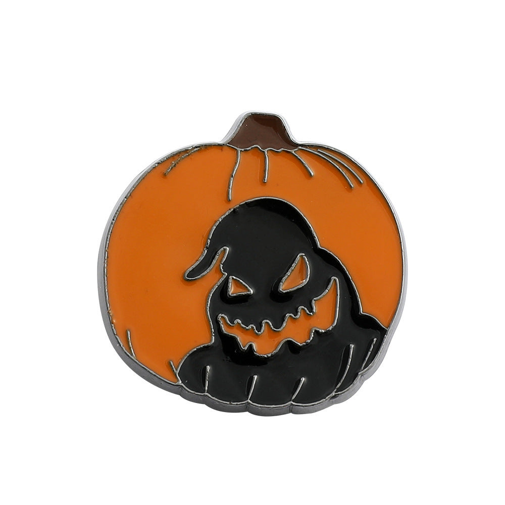 Alloy Halloween pumpkin brooch (Minimo de Compra 2) MIC-ShengY042