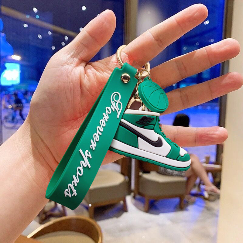 Sneakers Alloy Silicone PVC Keychain Minimo de compra 2 YiChang001