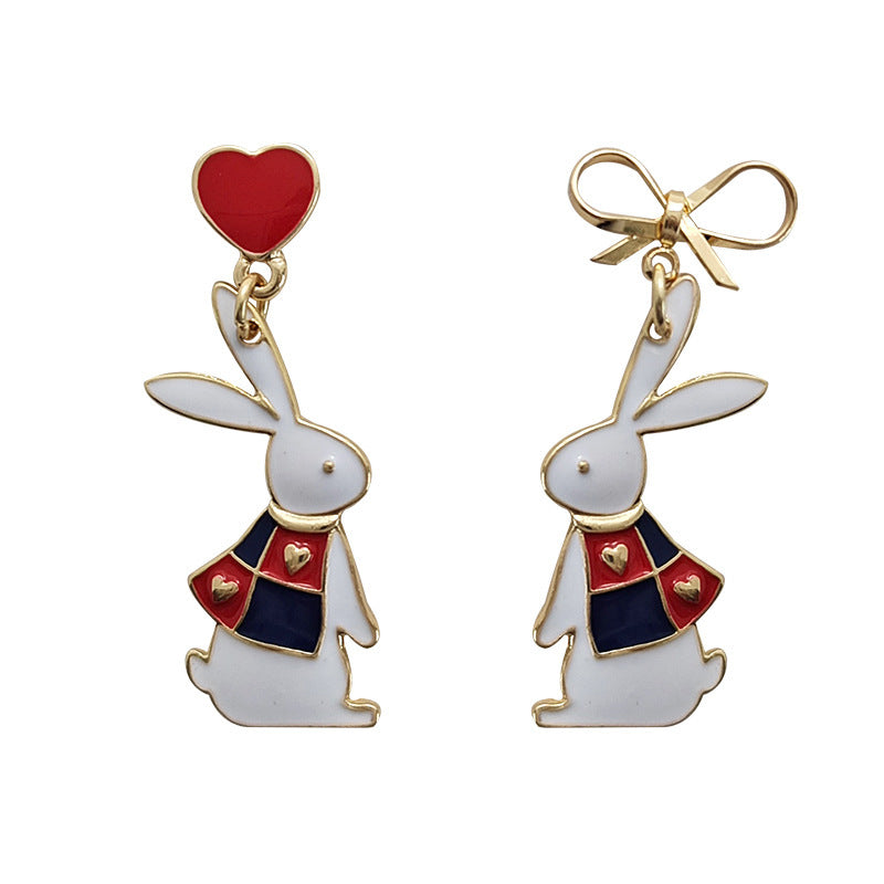 Cute Cartoon Bunny Earrings MIC-BaoY022