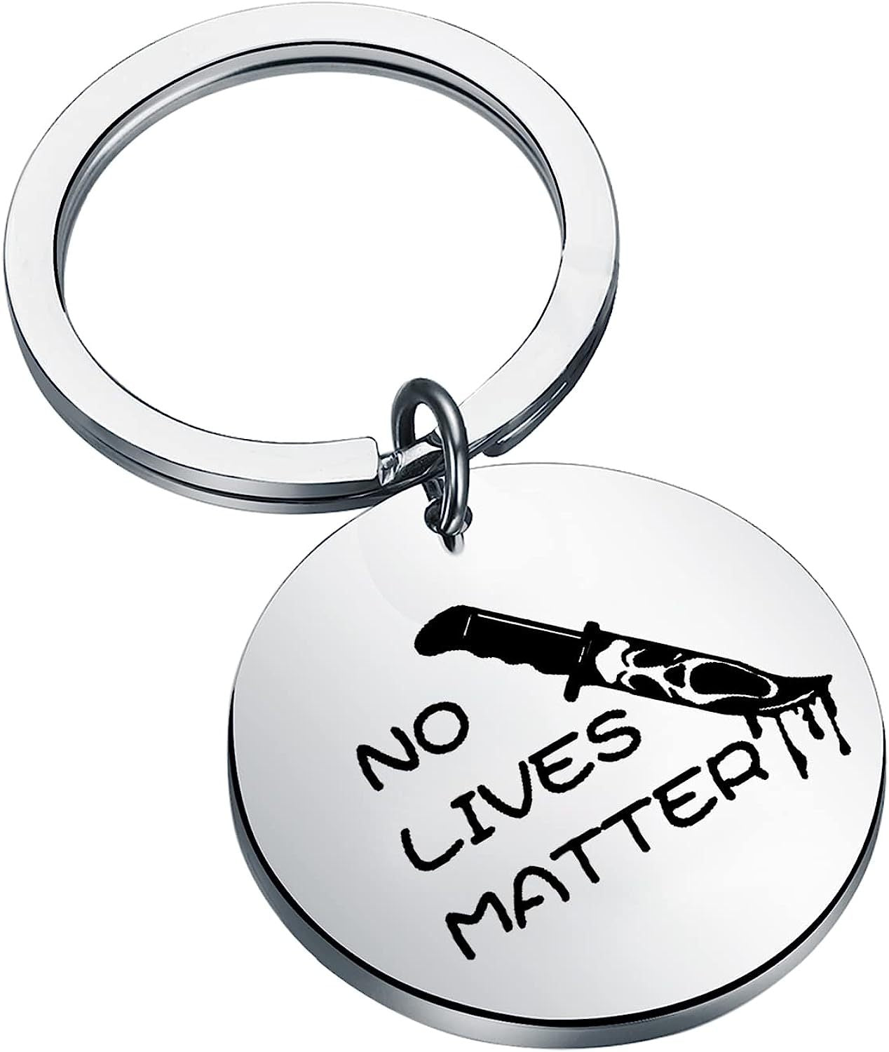 Stainless steel Halloween series keychain MYA-XinJ009