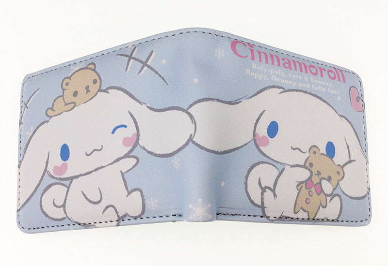 PU cartoon anime short zipper wallet MIC-ChangY016