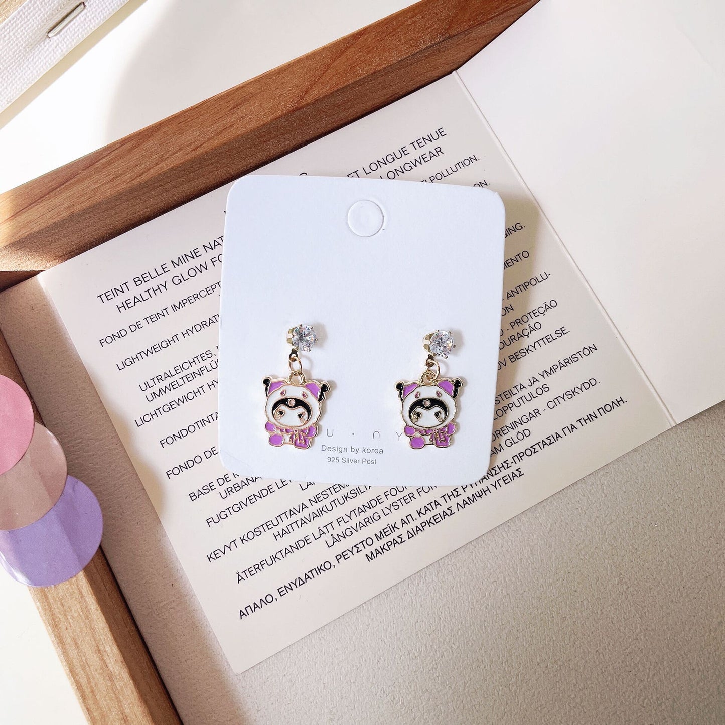 Alloy new cute cartoon earrings MIC-KaL017